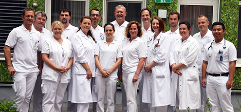 BB Eisenstadt Das Team rund um Prim. Dr. Reinhold Renner