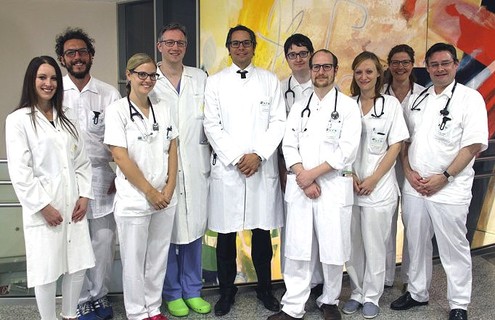 Das Ärzteteam der Inneren Medizin I / Krankenhaus der Barmherzigen Brüder Wien Das Ärzteteam der Inneren Medizin I